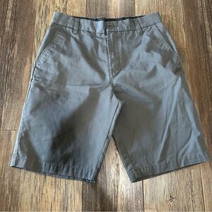 FOX racing men’s 32 gray chino shorts pockets